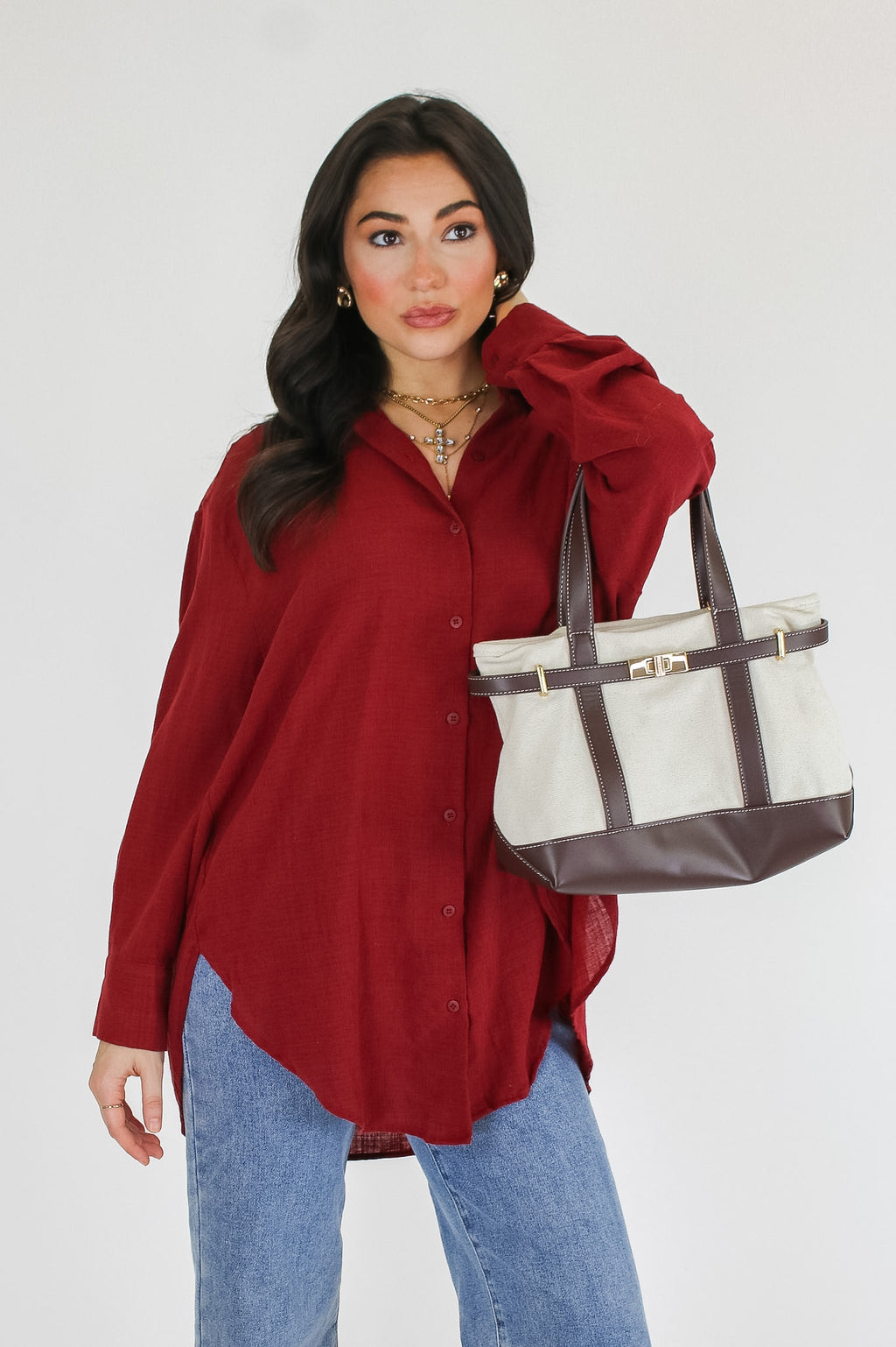 The Ashby Button Down Top