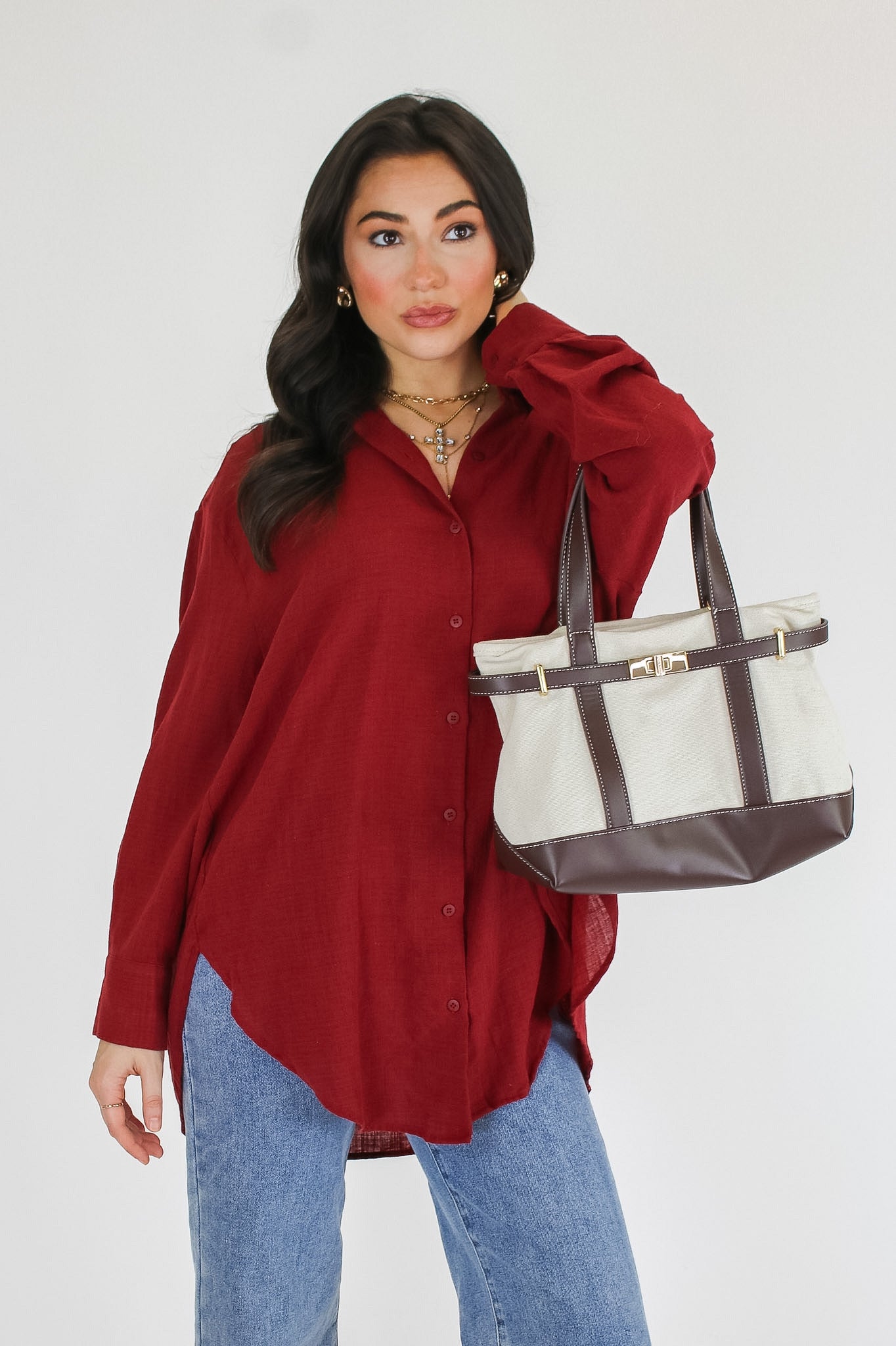 The Ashby Button Down Top