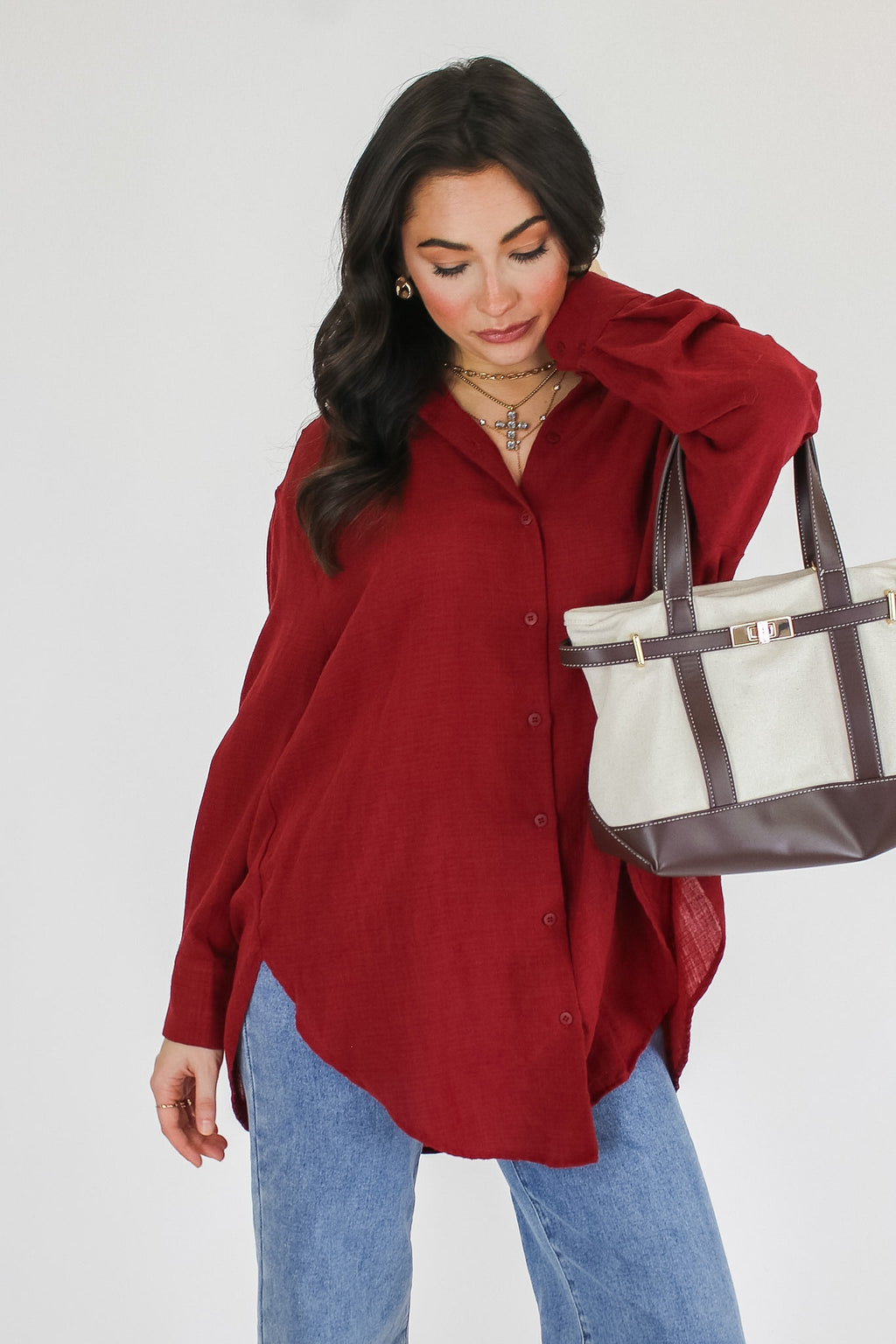 The Ashby Button Down Top