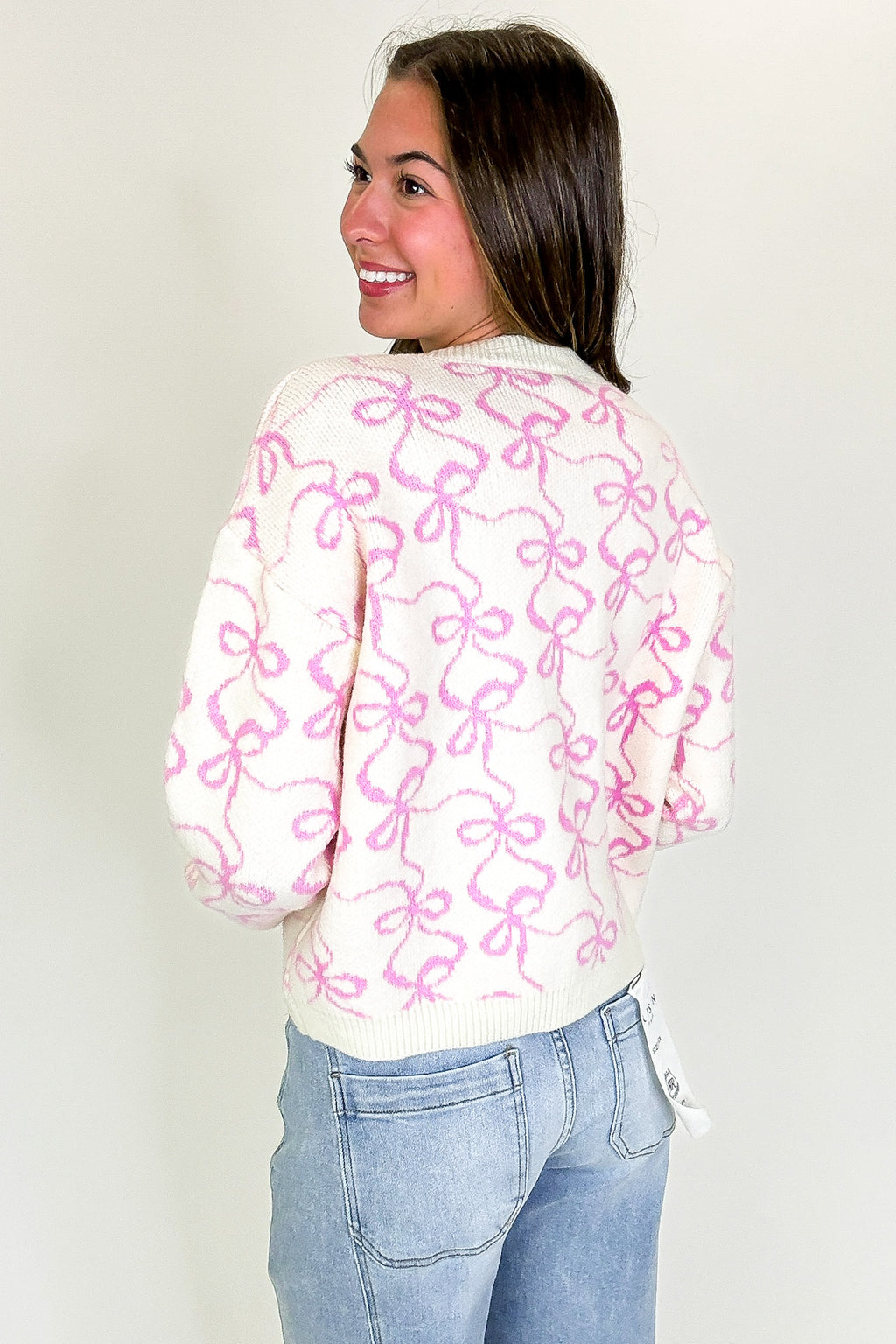 The Bowline Jacquard Knit Relaxed Crop Sweater - Madison and Mallory