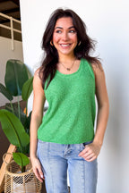 The Breeze Textured Knit Tank Top - Madison and Mallory