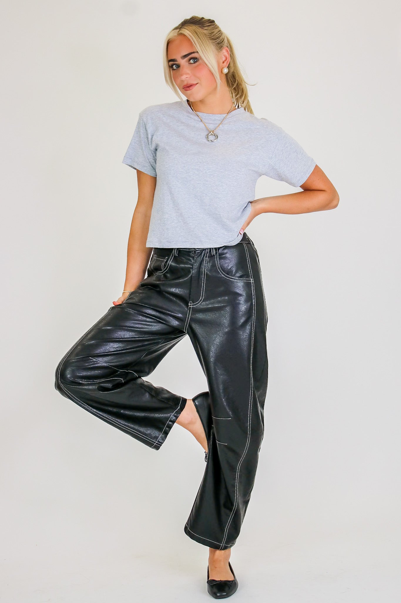 The Daily Crew Neck Short Sleeve Tee - Madison and Mallory