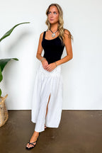 The Dot Edit Maxi Skirt - Madison and Mallory