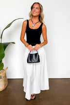 The Dot Edit Maxi Skirt - Madison and Mallory