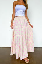 The Dot Story Tiered Maxi Skirt - Madison and Mallory