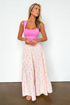 The Dot Story Tiered Maxi Skirt - Madison and Mallory