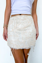 The Downtown Glam Beaded Skirt - Madison and Mallory