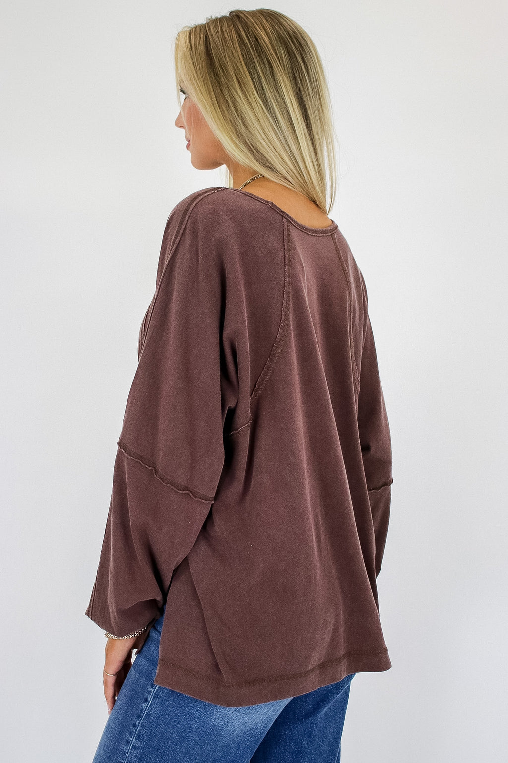 The Easy Chill Raglan Top - Madison and Mallory