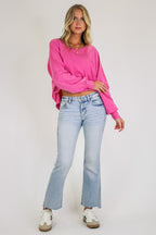 The Easy Chill Raglan Top - Madison and Mallory