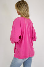 The Easy Chill Raglan Top - Madison and Mallory