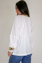 The Easy Chill Raglan Top - Madison and Mallory
