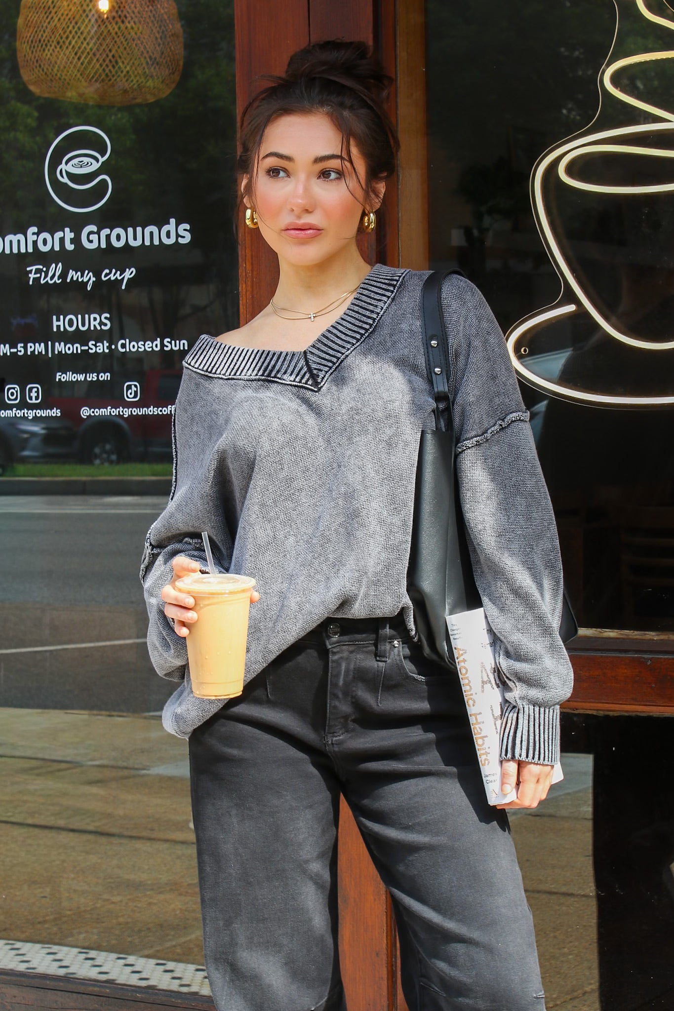 The Easy Edge V-Neck Sweater