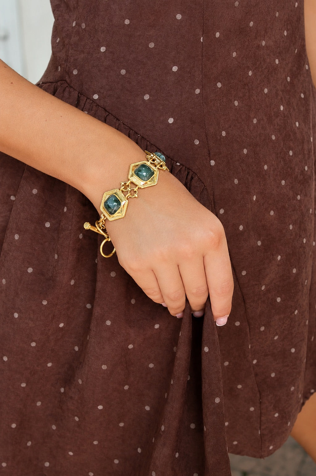 The Gallery Stone Toggle Bracelet
