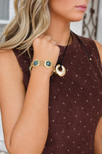 The Gallery Stone Toggle Bracelet - Madison and Mallory