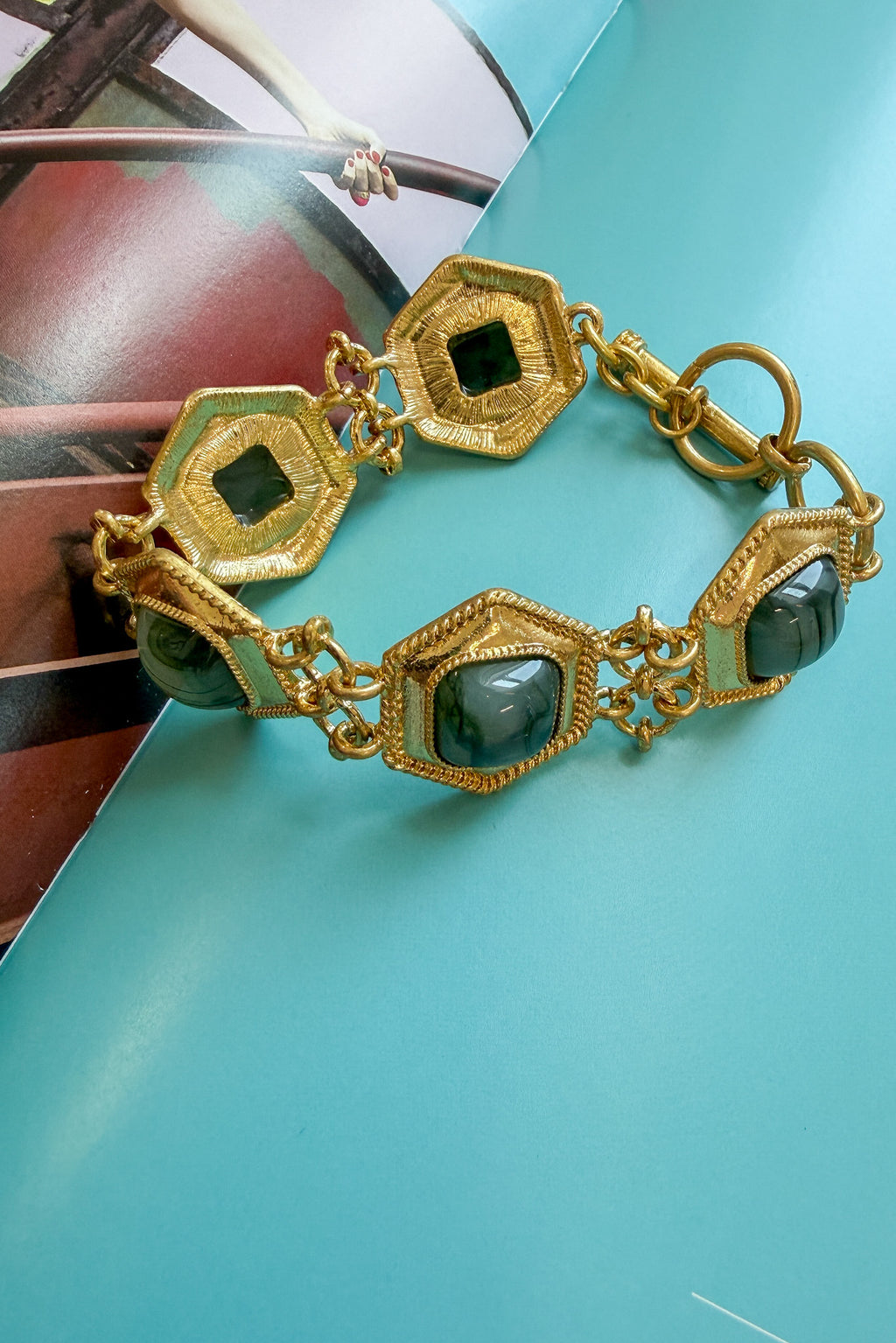 The Gallery Stone Toggle Bracelet