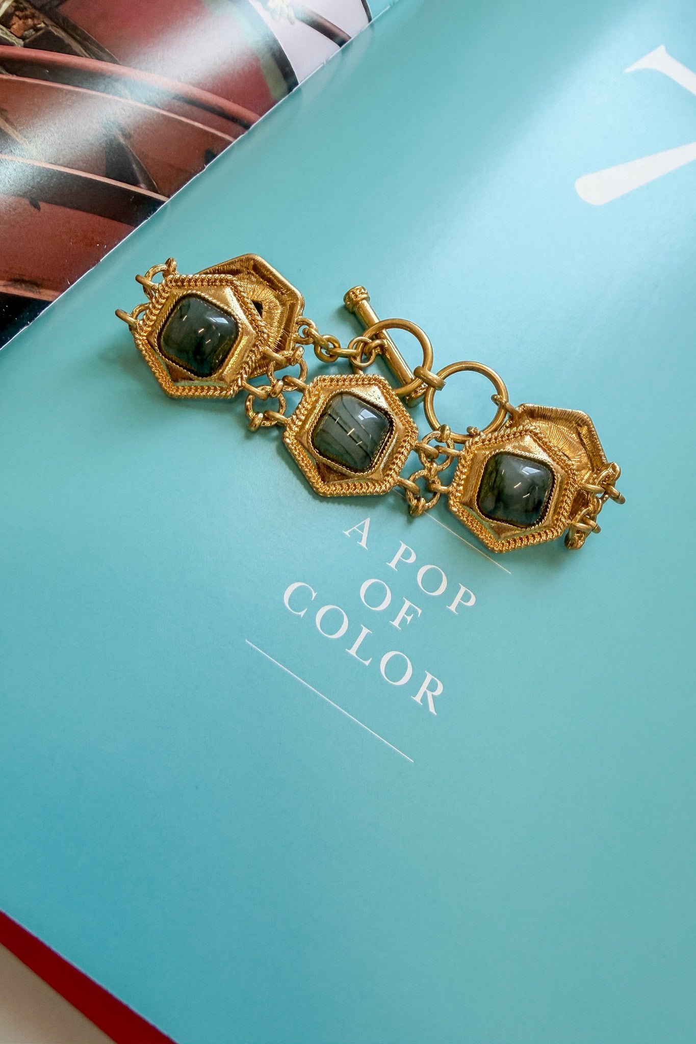 The Gallery Stone Toggle Bracelet