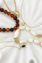 The Luxe Cut Bezel CZ Necklace - Madison and Mallory