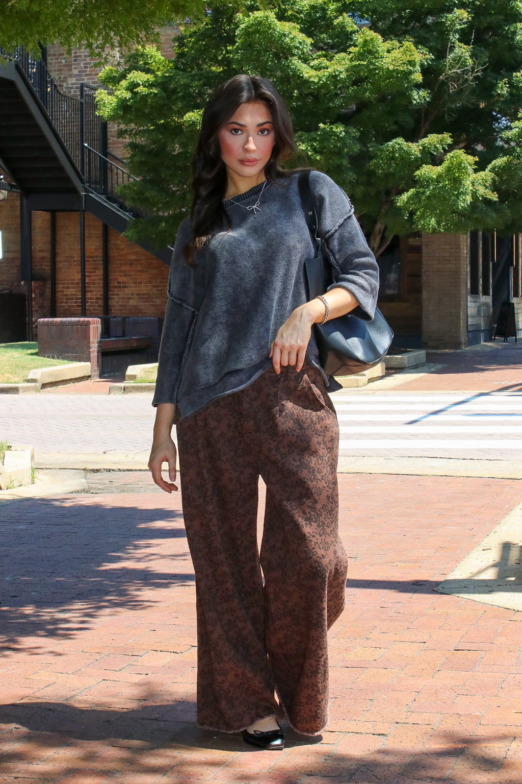 The Luxe Prowl Animal Print Pleated Pants - Madison and Mallory