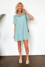 The Mainline Striped A-Line Swing Dress - Madison and Mallory
