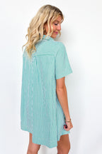 The Mainline Striped A-Line Swing Dress - Madison and Mallory