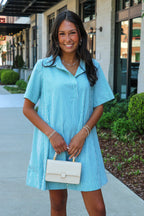 The Mainline Striped A-Line Swing Dress - Madison and Mallory