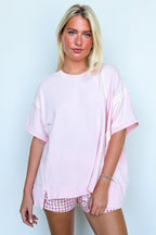 Light Pink / S The Soft Serve Oversized Sweatshirt - Madison and Mallory