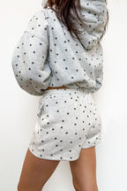 The Starry Lounge Elastic Waist Shorts - Madison and Mallory