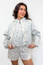 The Starry Lounge Print Hoodie - Madison and Mallory