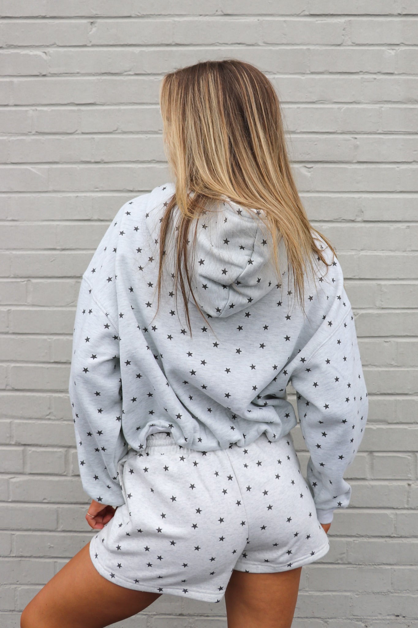 The Starry Lounge Print Hoodie - Madison and Mallory