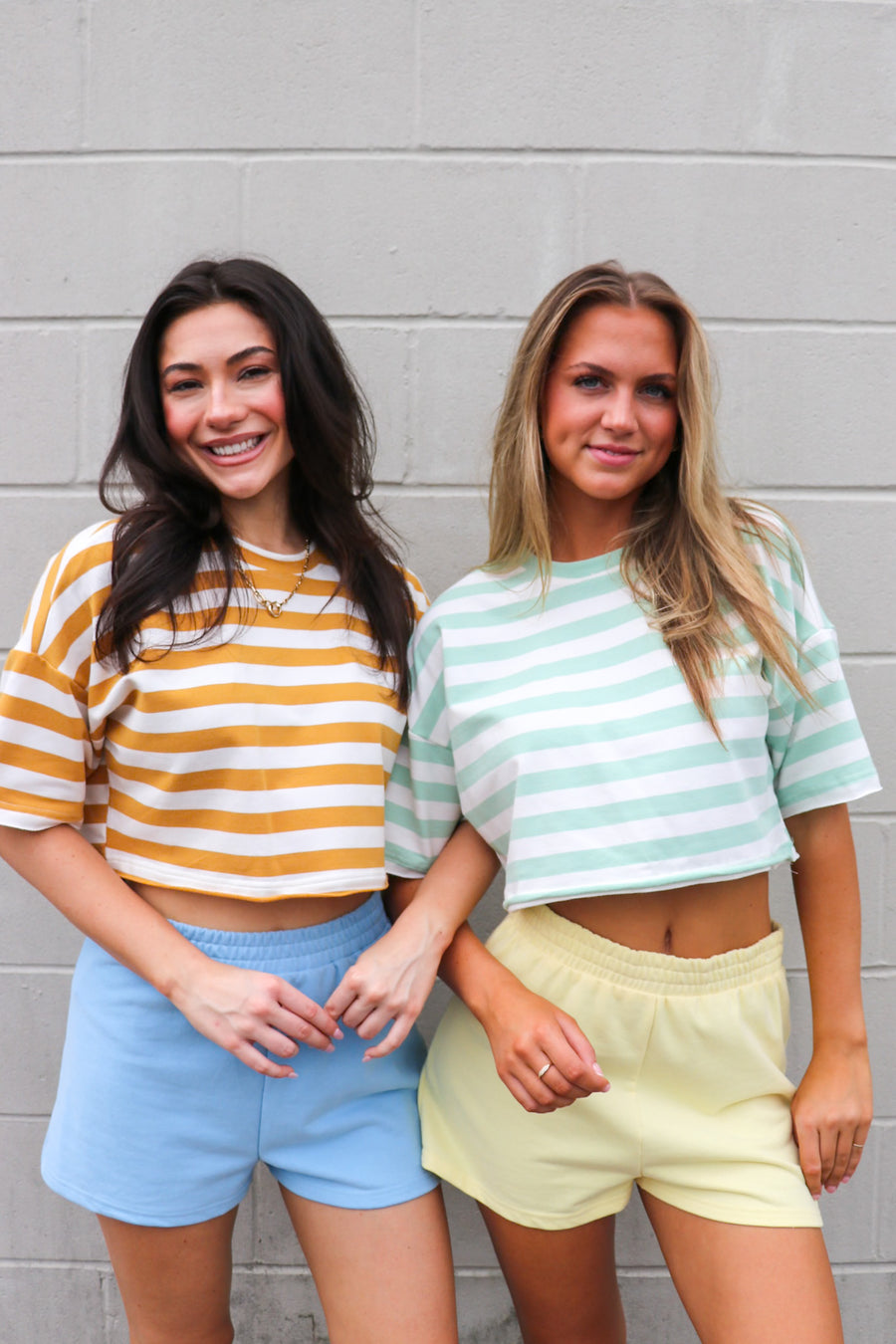 The Stripe Essential Short Sleeve Top