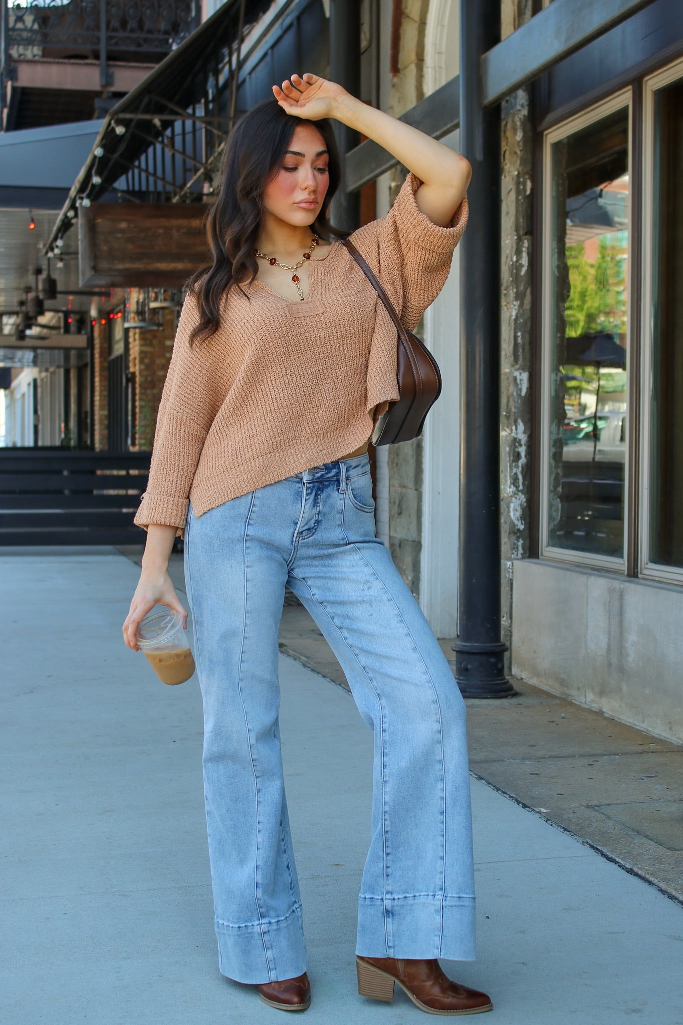 The Tailored Flare Tummy Control Jeans - Madison and Mallory