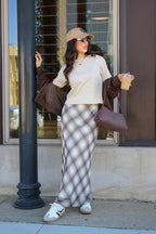 The Tartan Drift Chiffon Plaid Skirt - Madison and Mallory
