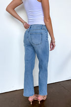 The Trouser Line Relaxed Straight Jeans - Madison and Mallory