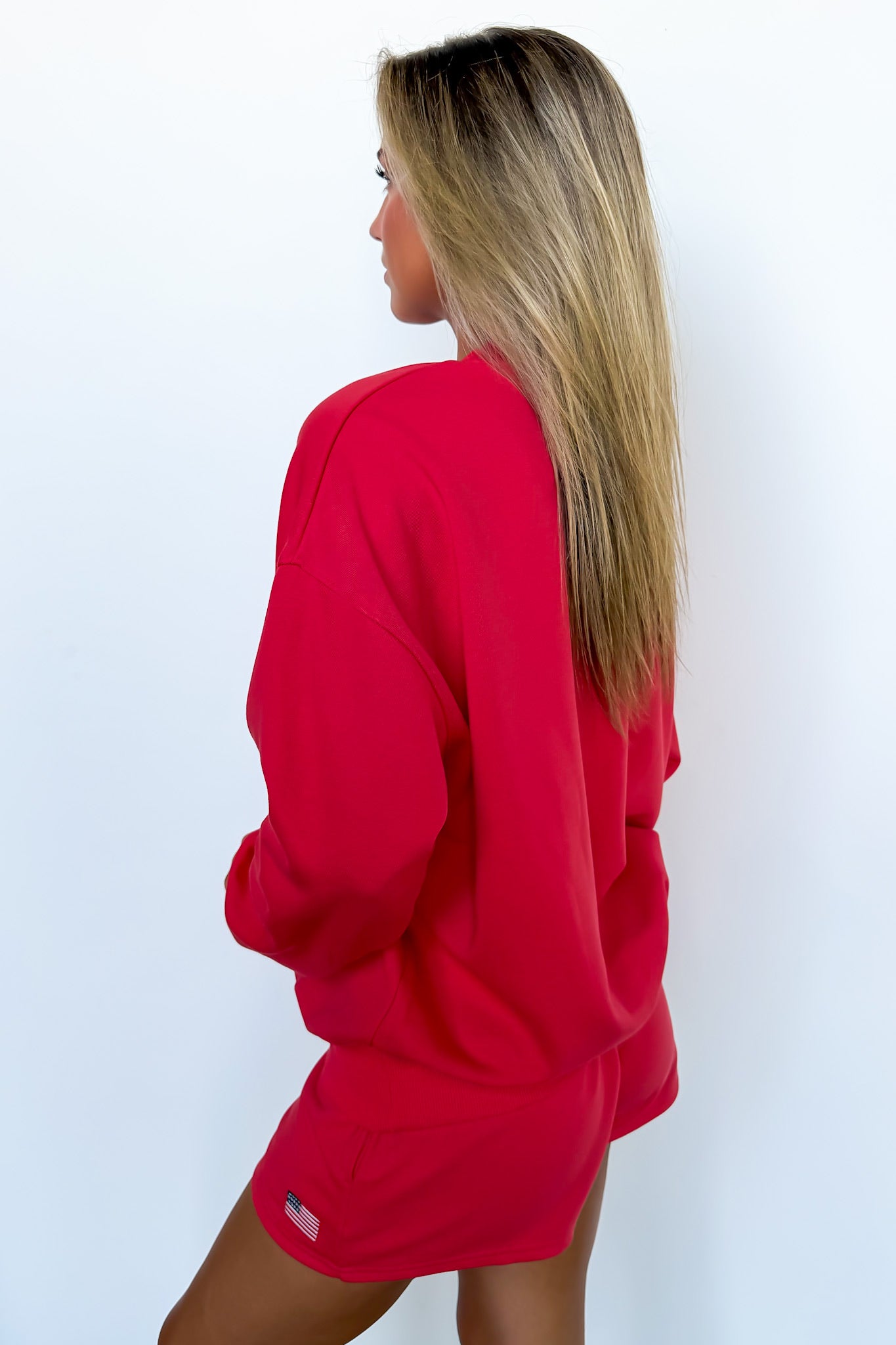 The USA Spirit Graphic Pullover and Shorts Set - Madison and Mallory