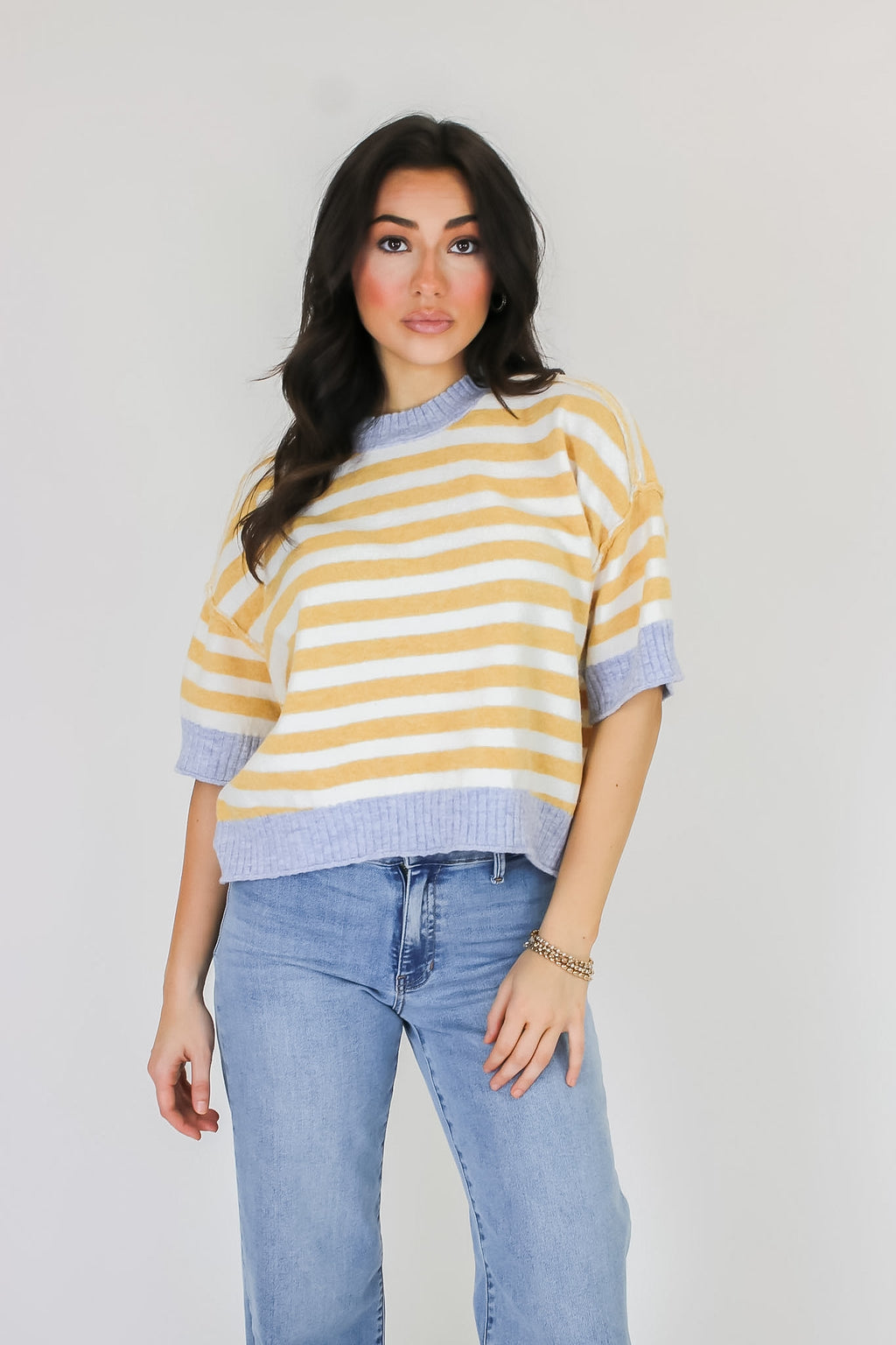 The Wren Striped Sweater