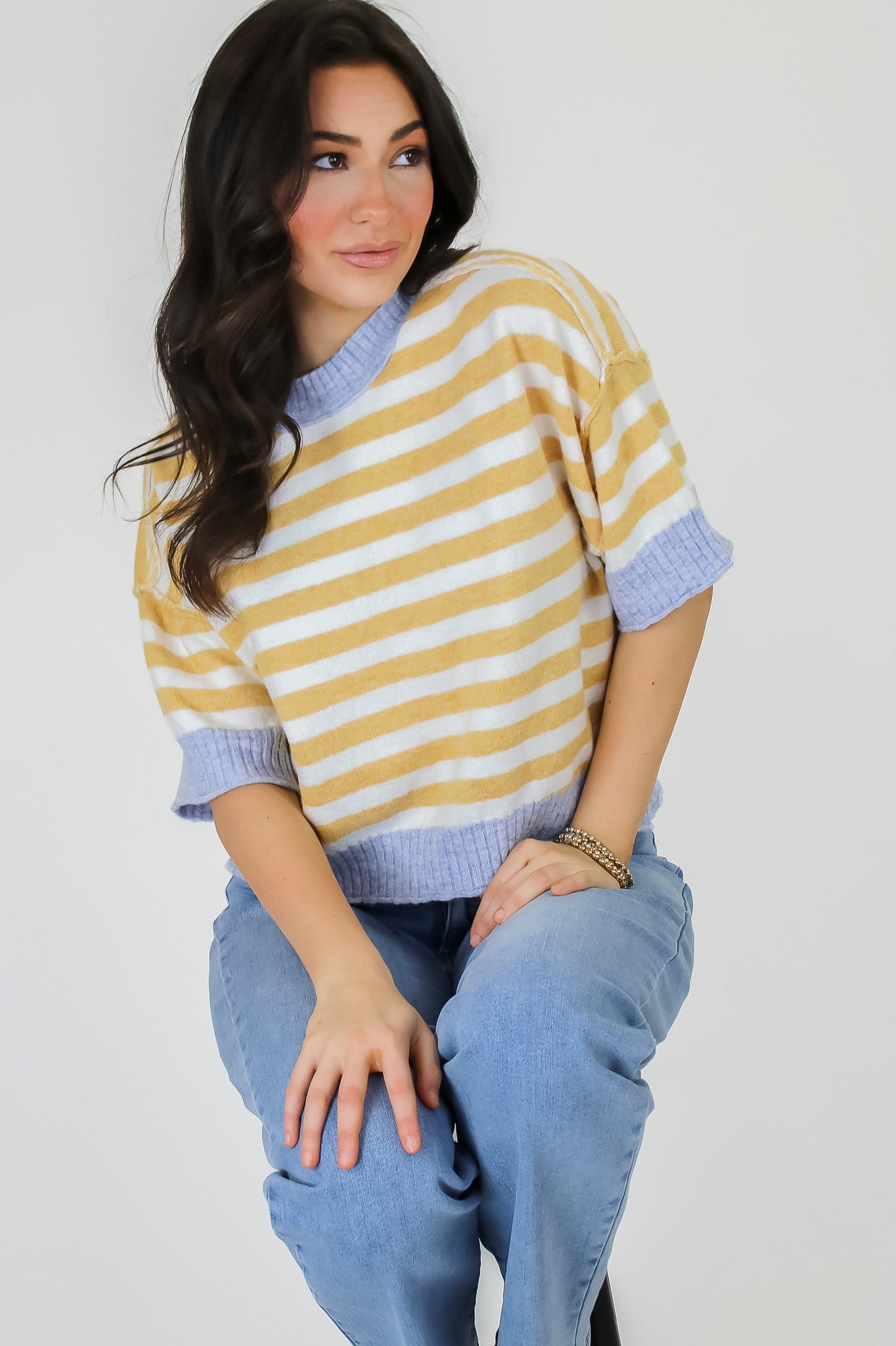 The Wren Striped Sweater