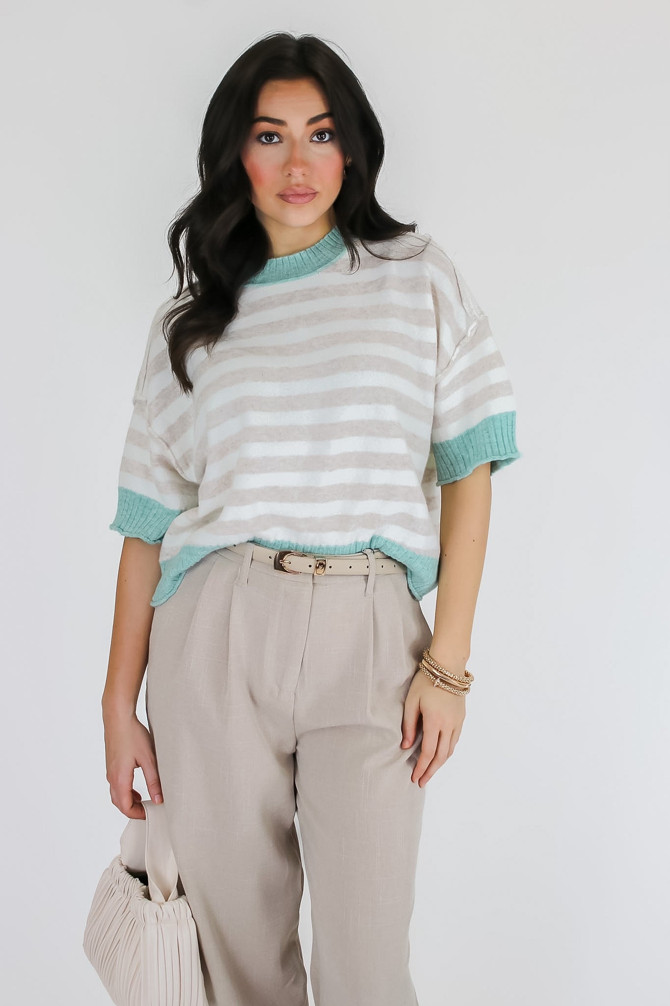 The Wren Striped Sweater
