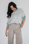 The Wren Striped Sweater