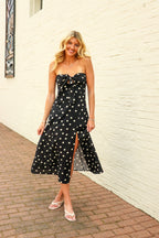 Tie Me Pretty Polka Dot Dress - Madison and Mallory