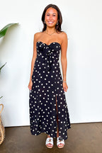 Tie Me Pretty Polka Dot Dress - Madison and Mallory