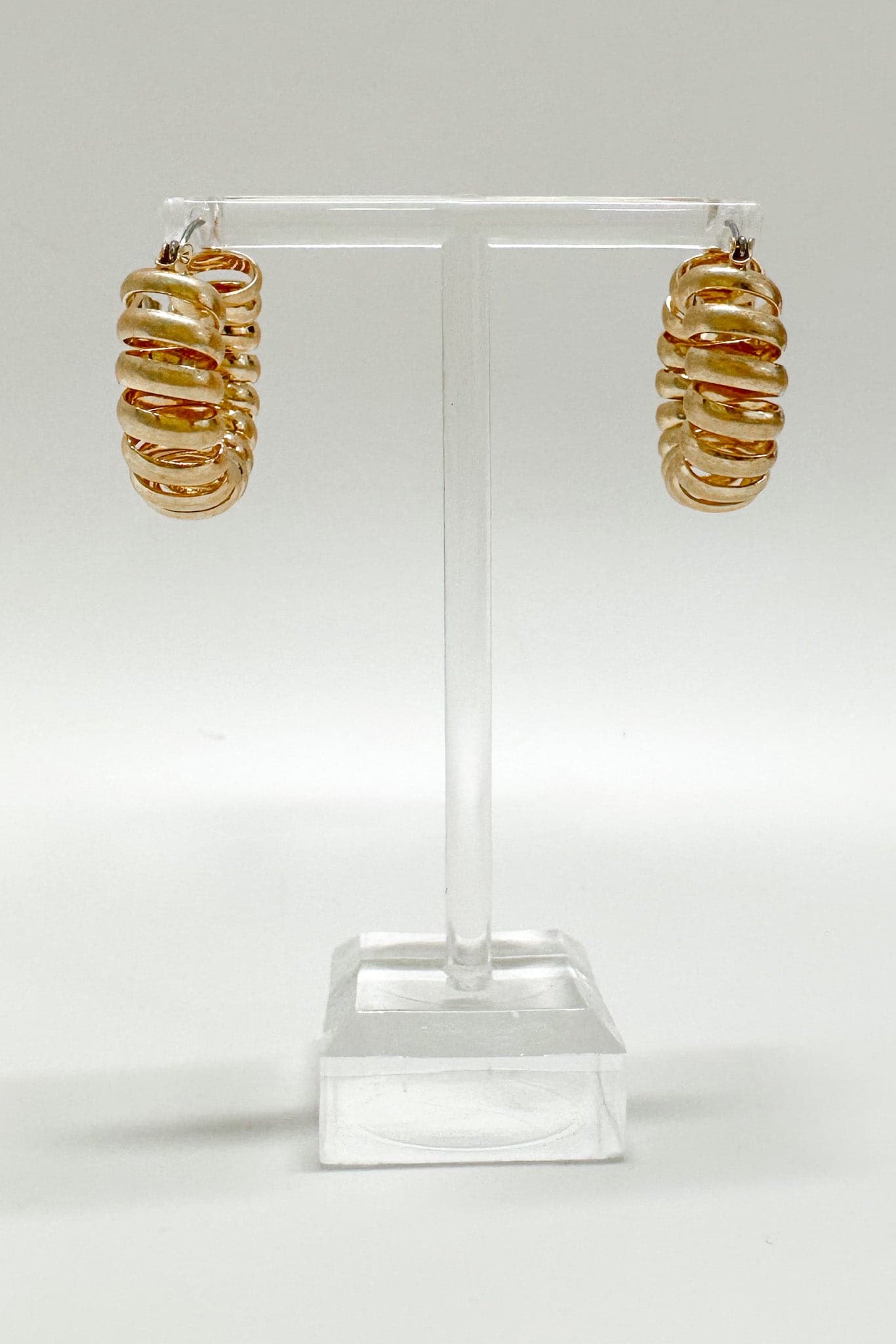  Tightly Wound Coiled Hoop Earrings - BACK IN STOCK - Madison and Mallory