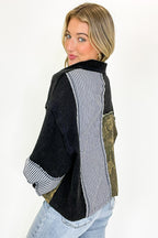 Timber Thread Camo Contrast Shacket - FINAL SALE - Madison and Mallory