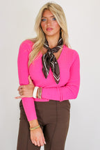 Timeless Twist Cable Knit Fine Gauge Pullover - Madison and Mallory