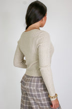 Timeless Twist Cable Knit Fine Gauge Pullover - Madison and Mallory