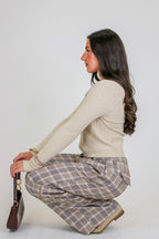 Timeless Twist Cable Knit Fine Gauge Pullover - Madison and Mallory