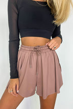 To the Beat Activewear Two In One Flowy Shorts - FINAL SALE - Madison and Mallory