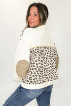 Untamed Edge Animal Print Contrast Shacket - FINAL SALE - Madison and Mallory