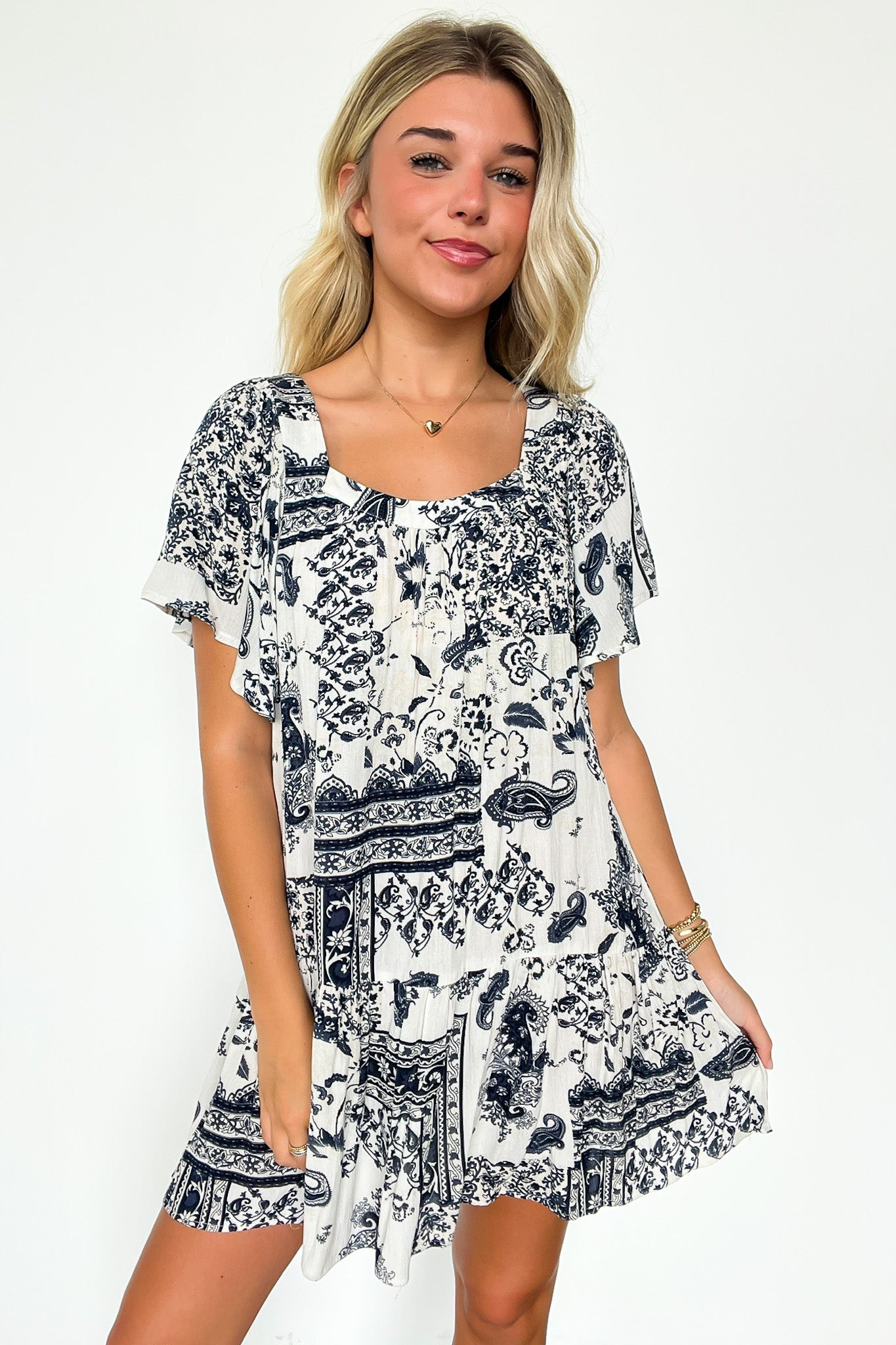 Bandana print dress best sale