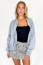 Vintage Drift Acid Washed Fleece Jacket