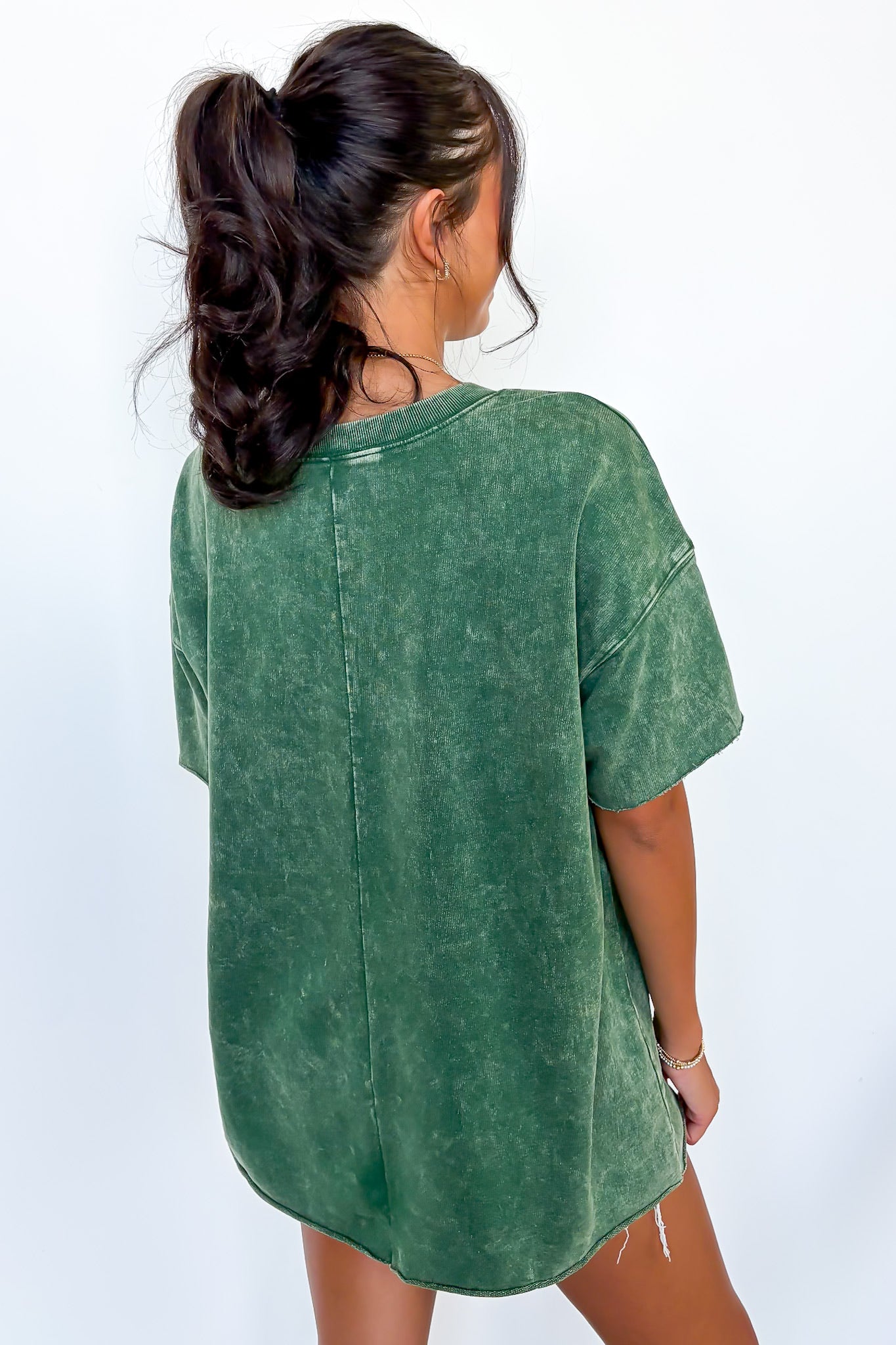 Vintage Edge Washed Drop Shoulder Top - BACK IN STOCK - Madison and Mallory